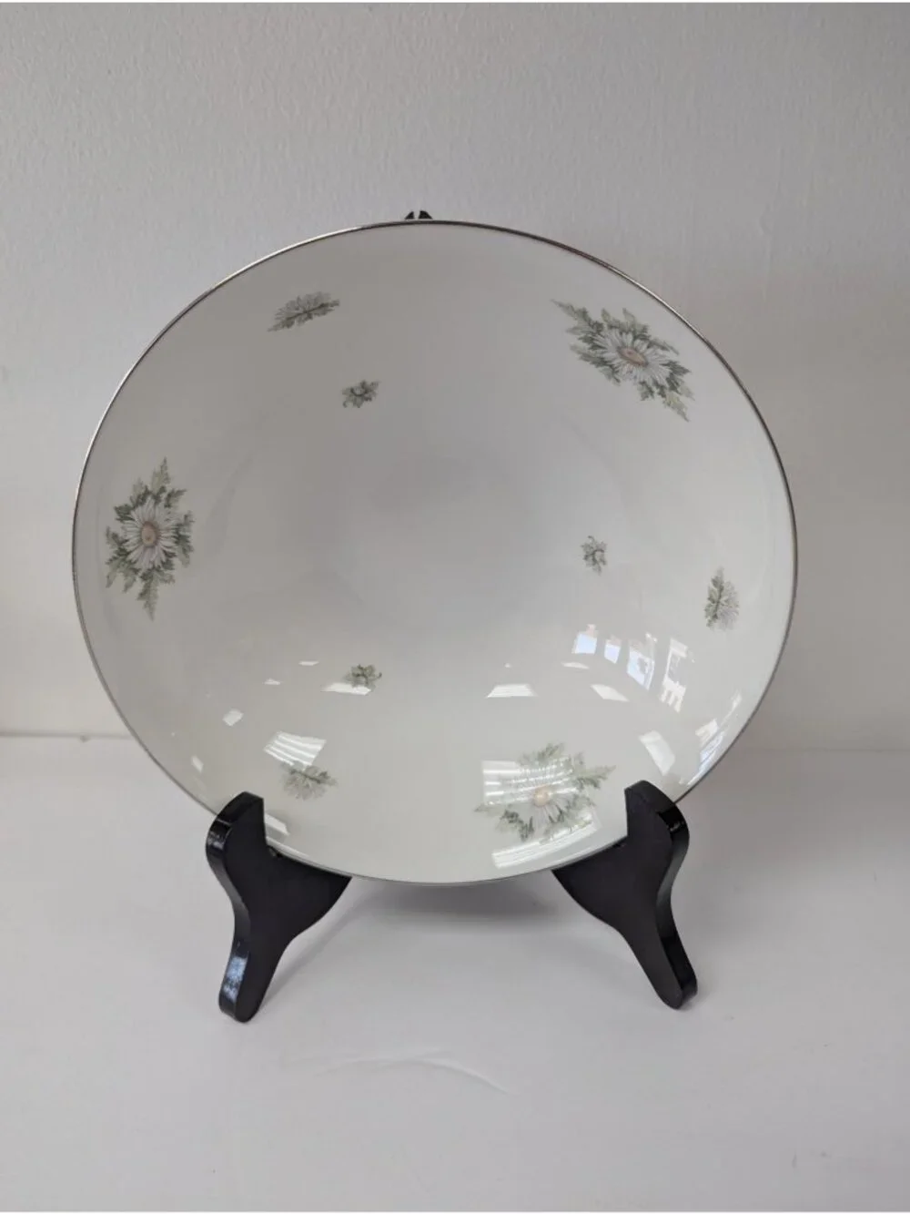 Franconia Silver Thistle Vegetable Serving Bowl 8 1/2
